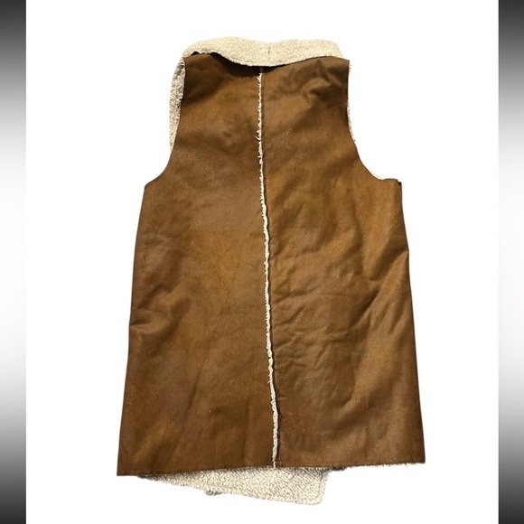 TCEC Women’s Wool Lined Sherpa Vest size Large - Picture 3 of 5